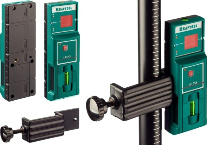 Приемник для линейного нивелира KRAFTOOL LR 70 [34607]