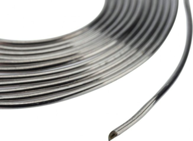 Припой REXANT ПР3130 с канифолью, 1м, d0,8мм, (олово 60%, свинец 40%), [09-3130]