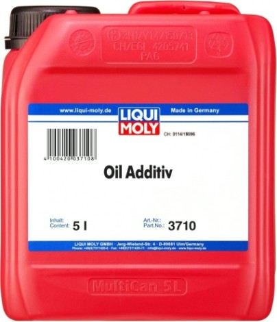 Присадка антифрикционная с дисульфидом молибдена LIQUI MOLY Oil Additiv 5 л. 3710 [3710]