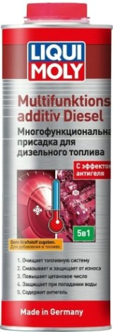 Присадка для дизельного топлива LIQUI MOLY Multifunktionsadditiv Diesel 1 л. 39025 многофункц. [39025]