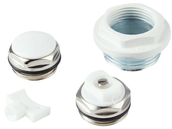 Присоединительный набор ROYAL THERMO 1"х3/4" белый RT3/4W, НС-1614213 [НС-1614213]