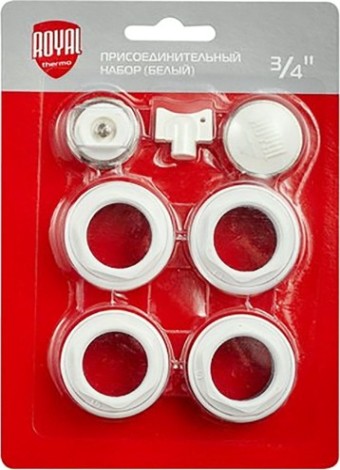 Присоединительный набор ROYAL THERMO 3/4" RT03 белый [НС-1156779]