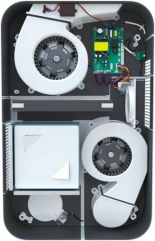 Приточно-вытяжная установка FUNAI ERW-150X.P настенная, белый [НС-1431277]