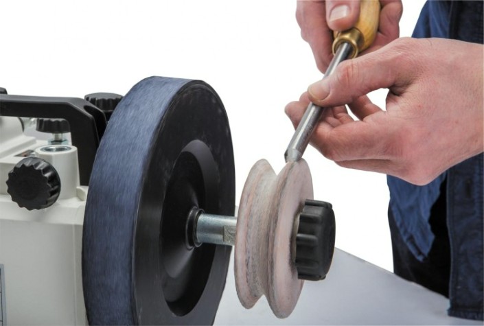 Профилированный съемный кожаный круг JET JE708028 для JSSG-10 [708028]