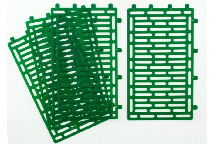 Протектор садовый PALISAD 65 071 для защиты стволов деревьев, комплект 4 шт., зелен [65071]