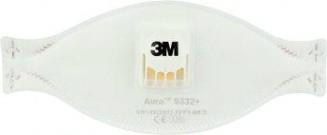 Противоаэрозольная фильтрующая полумаска 3M Aura™ 9332+ 10 шт/уп [7000034715]