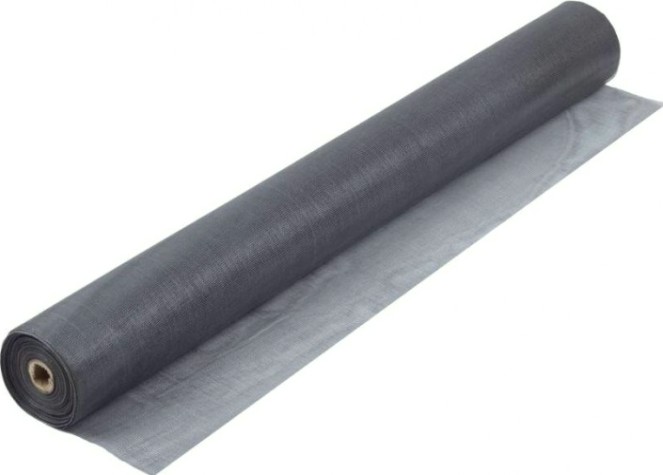 Противомоскитная сетка STAYER STANDARD в рулоне, стекловолокно+ПВХ серая 12526-09-30 [12526-09-30]