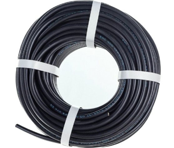 Провод REXANT 01-8043-50 ПВС 3x0,75 мм², черный, 50 м, ГОСТ