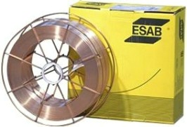 Проволока сварочная омедненная ESAB Св-08Г2С 1,0мм 18кг 2323106710 [2323106710]