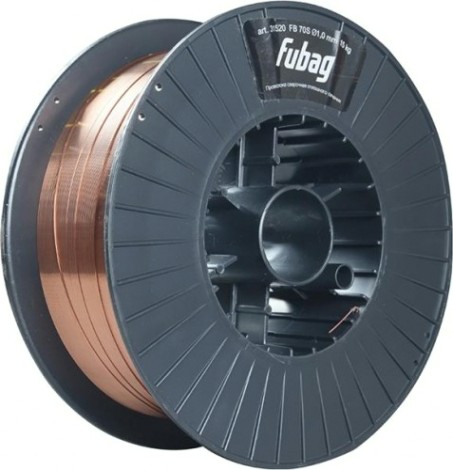 Проволока сварочная омедненная FUBAG 1.0 мм 15кг FB 70S 31 520 [31 520]
