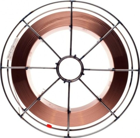 Проволока сварочная омедненная Ресанта СВ-08Г2С ф1,2 мм катушка 15кг [71/6/90]