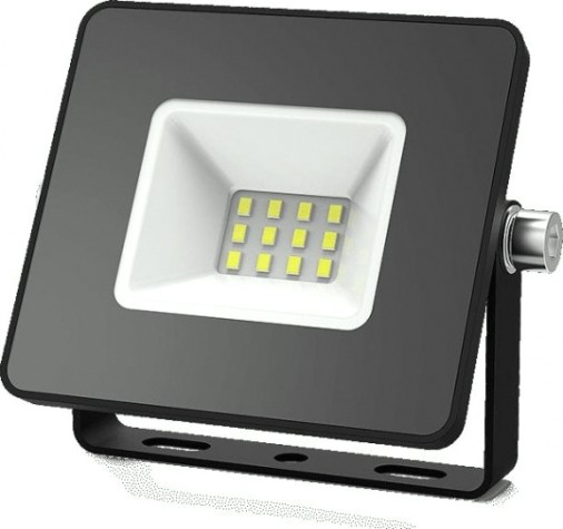 Прожектор GAUSS Elementary 10w 845lm 4000к 200-240v ip65 черный led [613100210]