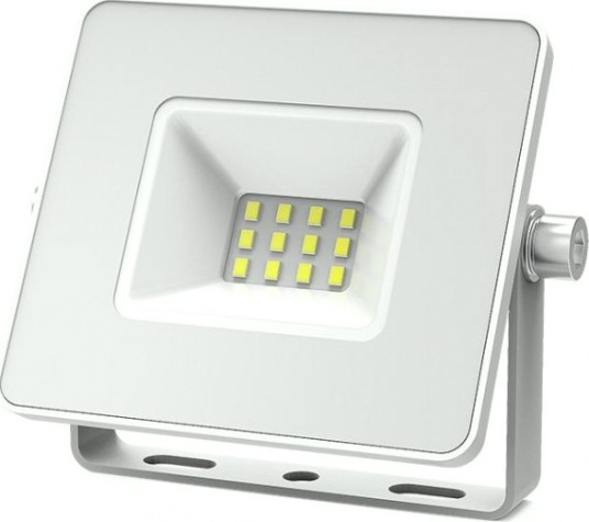 Прожектор GAUSS Elementary 10w 850lm 6500k 200-240v ip65 белый led [613120310]