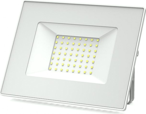 Прожектор GAUSS Elementary 50w 4500lm 6500k 200-240v ip65 белый led [613120350]
