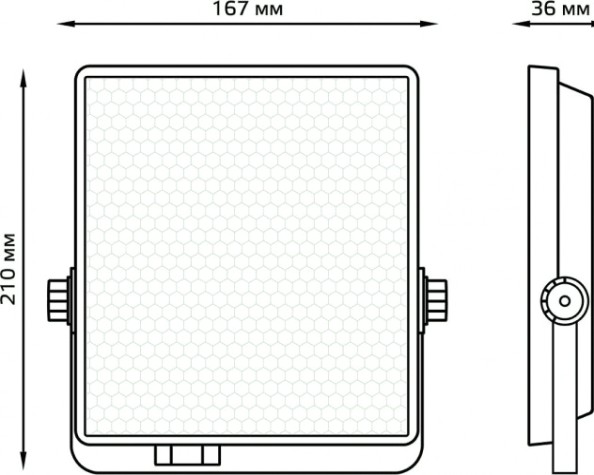 Прожектор GAUSS EVO evo 50w 4500lm 6500k 100-240v ip65 черный led [687511350]