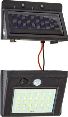 Прожектор GLANZEN FAD-0003-4-solar светодиод. на солнечных батареях и датчиком движен