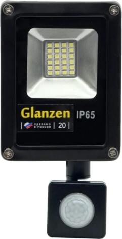 Прожектор GLANZEN FAD-0011-20 SMD IP65 6000K с датчиком движения Прожектор GLANZEN FAD-0011-20 SMD IP65 6000K с датчиком движения