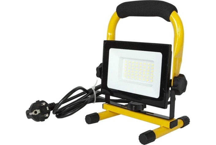 Прожектор GLANZEN FAD-0016-50 SMD IP65 6500K переносной