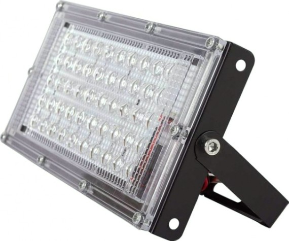 Прожектор GLANZEN FAD-0030-10-12V светодиод. с зажимами "крокодил"