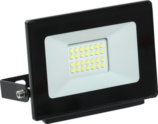Прожектор IEK СДО 06-20 IP65 6500K черный [LPDO601-20-65-K02]
