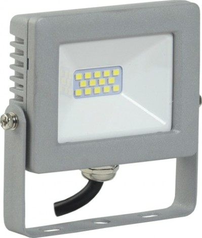 Прожектор IEK СДО 07-10 IP65 6500K серый [LPDO701-10-K03]