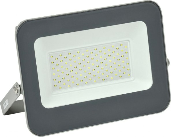 Прожектор IEK СДО 07-100 IP65 6500K серый [LPDO701-100-K03]