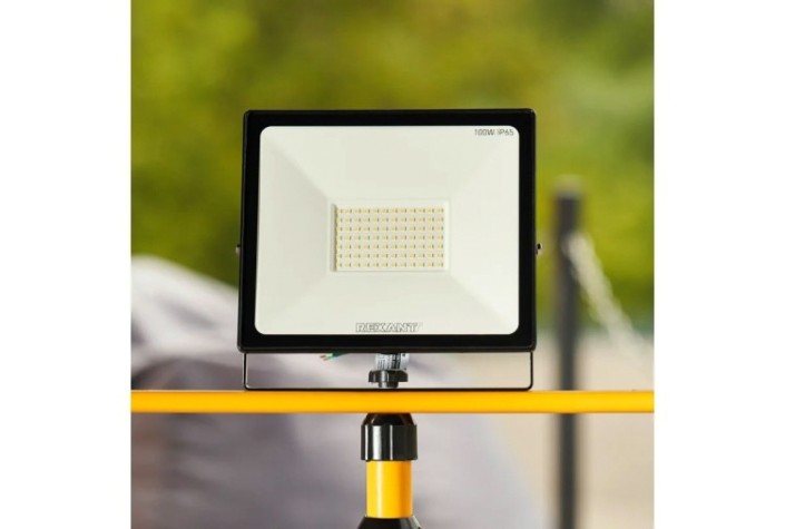 Прожектор REXANT 605-005 светодиодный СДО 100Вт 8000Лм 6500К холодный свет