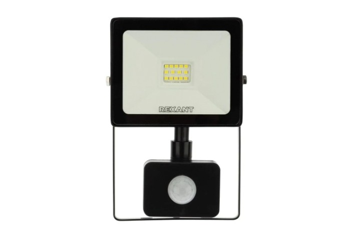 Прожектор REXANT 605-008 светодиодный СДО 20Вт 1600Лм 6500К датчик движения