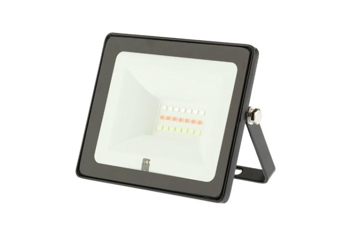 Прожектор REXANT 605-010 цветного свечения мультиколор (GRB) 10Bт с пультом