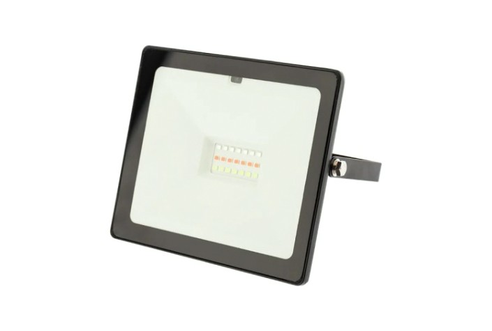 Прожектор REXANT 605-011promo цветного свечения мультиколор (GRB) 20Bт с пультом