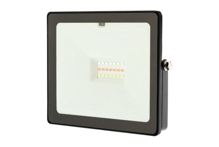 Прожектор REXANT 605-011promo цветного свечения мультиколор (GRB) 20Bт с пультом