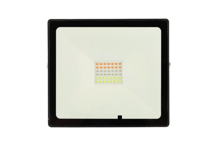 Прожектор REXANT 605-012promo цветного свечения мультиколор (GRB) 30Bт с пультом