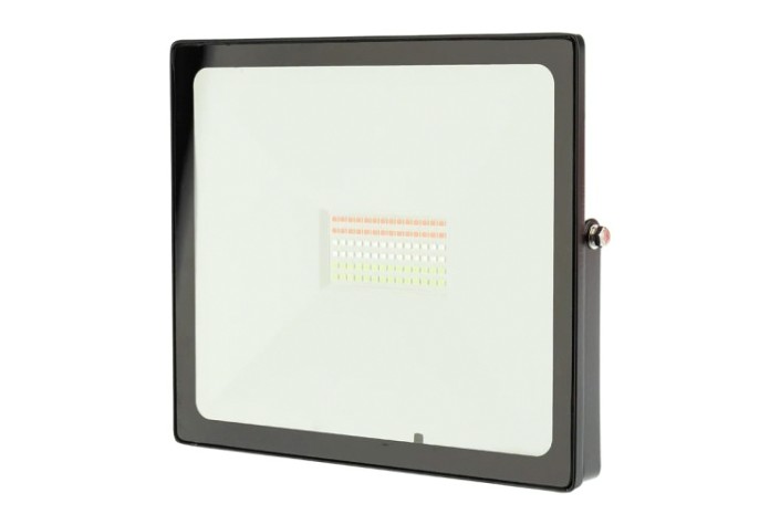 Прожектор REXANT 605-013 цветного свечения мультиколор (GRB) 50Bт с пультом