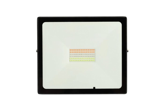 Прожектор REXANT 605-013 цветного свечения мультиколор (GRB) 50Bт с пультом