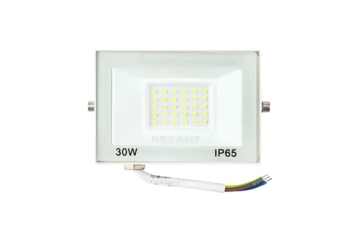 Прожектор REXANT 605-025 светодиодный СДО 30Вт 2400Лм 5000К нейтральный све