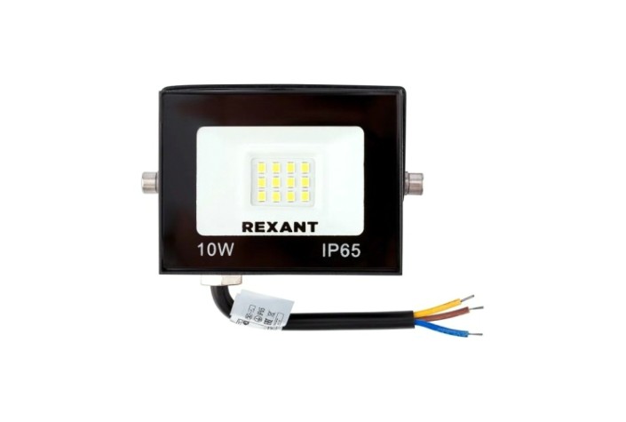 Прожектор REXANT 605-036 светодиодный СДО 10Вт 800Лм 4000К нейтральный свет
