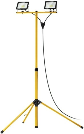 Прожектор STAYER 2х30Вт, 6500К IP65, 1.6 м светодиодные на штативе [56925-2-30]