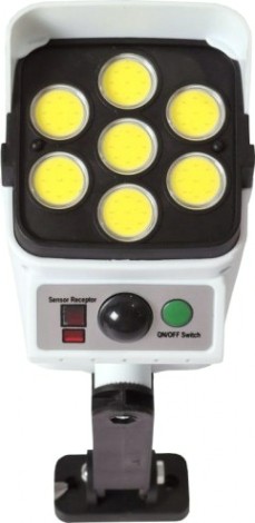 Прожектор светодиодный GLANZEN RPD-0002-3-solar на солнечных батареях с ДД