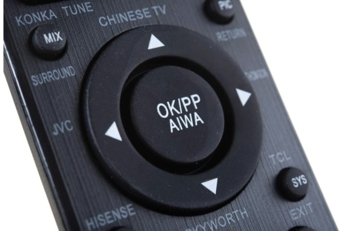 Пульт для телевизора REXANT 38-0011 универсальный RX-707E, 45 кнопок