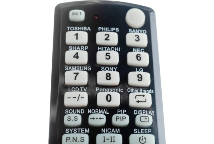 Пульт для телевизора REXANT 38-0015 Д/У универсальный RX-E877, 39 кнопок