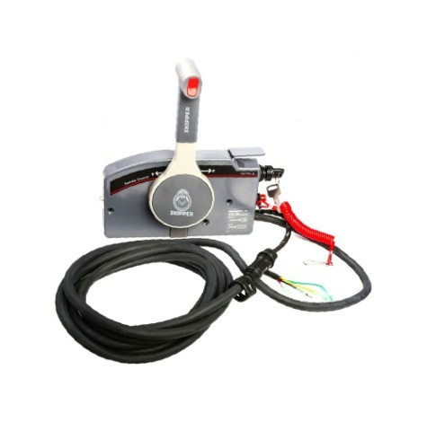 Пульт ДУ SKIPPER для Yamaha 703, без кнопки гидроподъема, фишка на 7 пинов, толкает газ [SK703-48230-14-P]