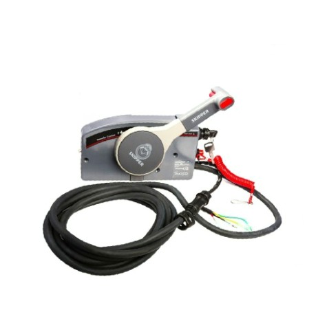 Пульт ДУ SKIPPER для Yamaha 703, без кнопки гидроподъема, фишка на 7 пинов, толкает газ [SK703-48230-14-P]