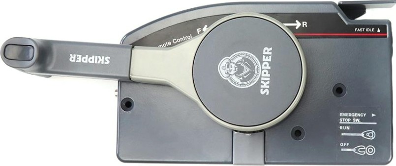 Пульт ДУ SKIPPER для Yamaha 703, без проводки, без кнопки трима, без замка зажигания, тянет газ [SK703-48230-12-20]