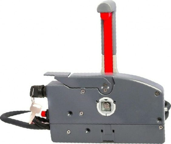 Пульт ДУ SKIPPER для Yamaha 703, с кнопкой гидроподъема, фишка на 10 пинов, тянет газ [SK703-48272-12-00]