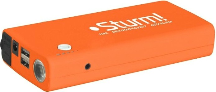 Пусковое устройство Sturm BC1214 многофункц. автономное 14000мач, до 600а