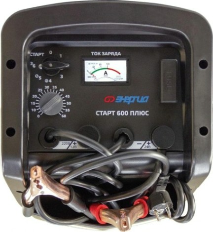 Пускозарядное устройство ЭНЕРГИЯ СТАРТ 600 ПЛЮС [Е1702-0002]