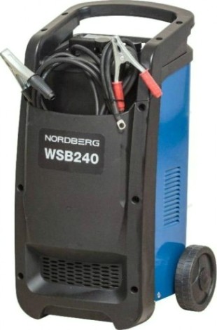 Пускозарядное устройство NORDBERG WSB240 12/24v макс ток 240А [ЦБ-00002164]