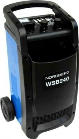 Пускозарядное устройство NORDBERG WSB240 12/24v макс ток 240А [ЦБ-00002164]