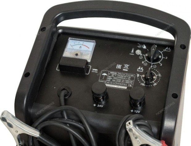 Пускозарядное устройство NORDBERG WSB360 12/24v макс ток 360А [ЦБ-00002165]