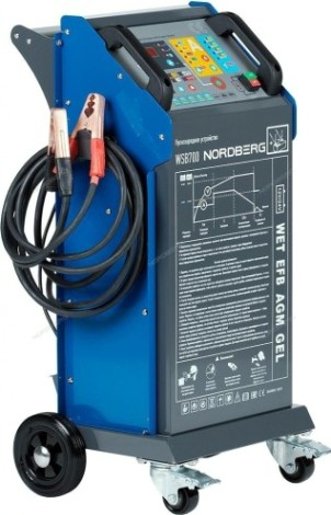 Пускозарядное устройство NORDBERG WSB700 интеллектуальное 12/24V макс ток 700A [ЦБ-00015853]